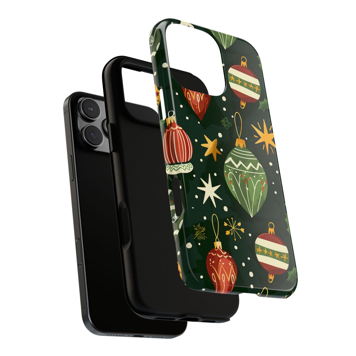 Evergreen Ornament Magic – Tough Glossy iPhone Case
