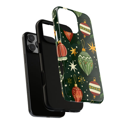 Evergreen Ornament Magic – Tough Glossy iPhone Case