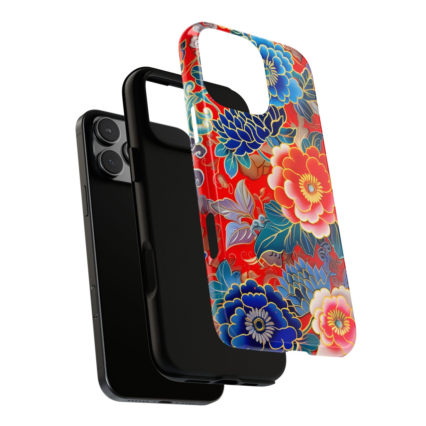 Oriental Blossom – Tough Glossy iPhone Case