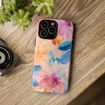 Radiant Bloom – Tough Glossy iPhone Case
