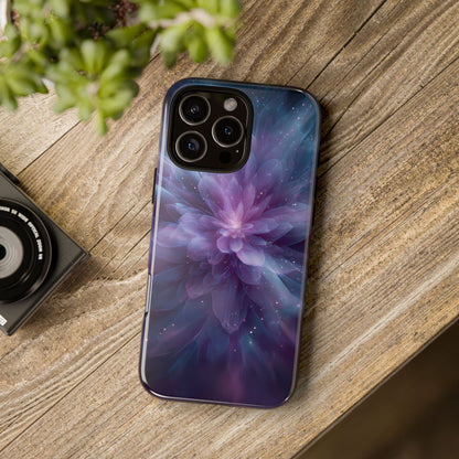 Celestial Bloom – Tough Glossy iPhone Case