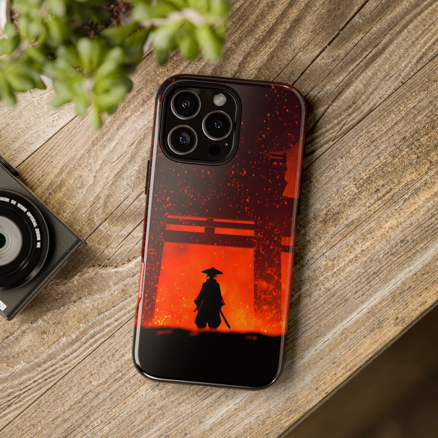 Inferno Gate – Tough Glossy iPhone Case