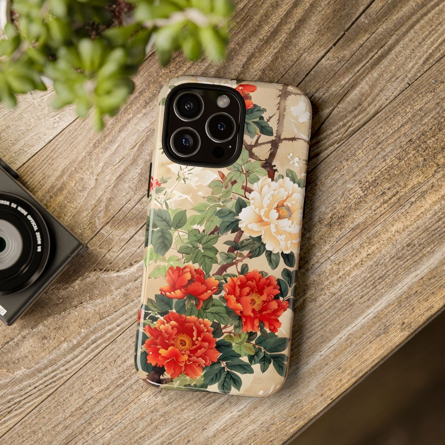 Imperial Bloom – Tough Glossy iPhone Case