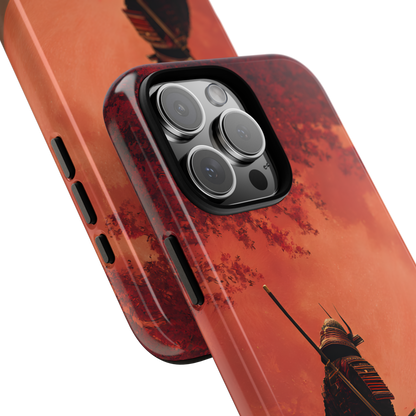 Blood Moon Warrior – Tough iPhone Case
