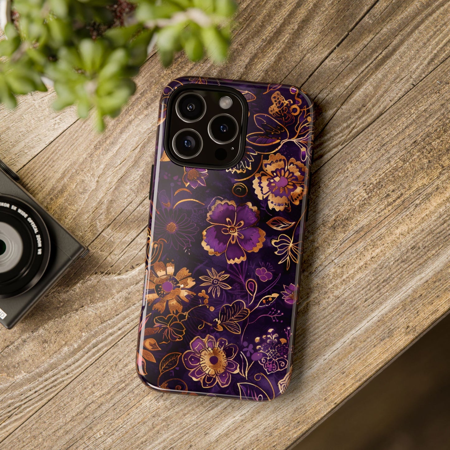 Royal Garden – Tough Glossy iPhone Case