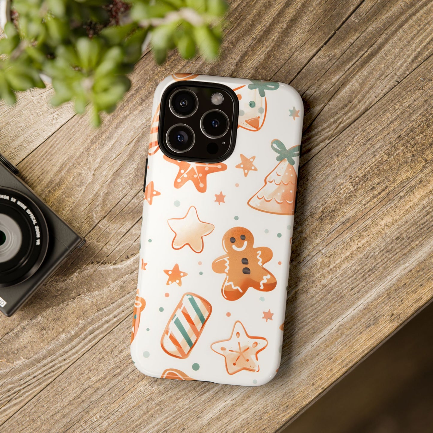 Ginger Joy – Tough Glossy iPhone Case