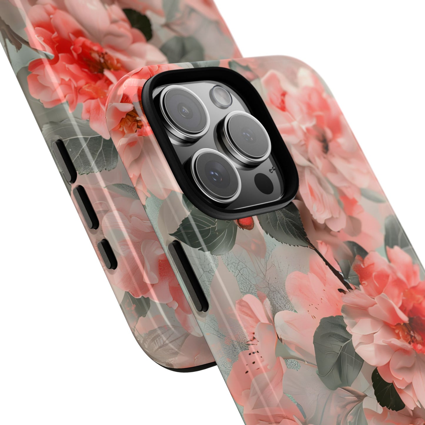 Sakura Drift – Tough Glossy iPhone Case