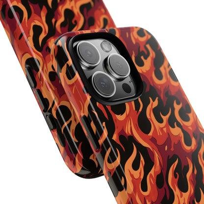 Inferno Blaze – Tough Glossy iPhone Case