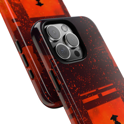 Inferno Gate – Tough Glossy iPhone Case