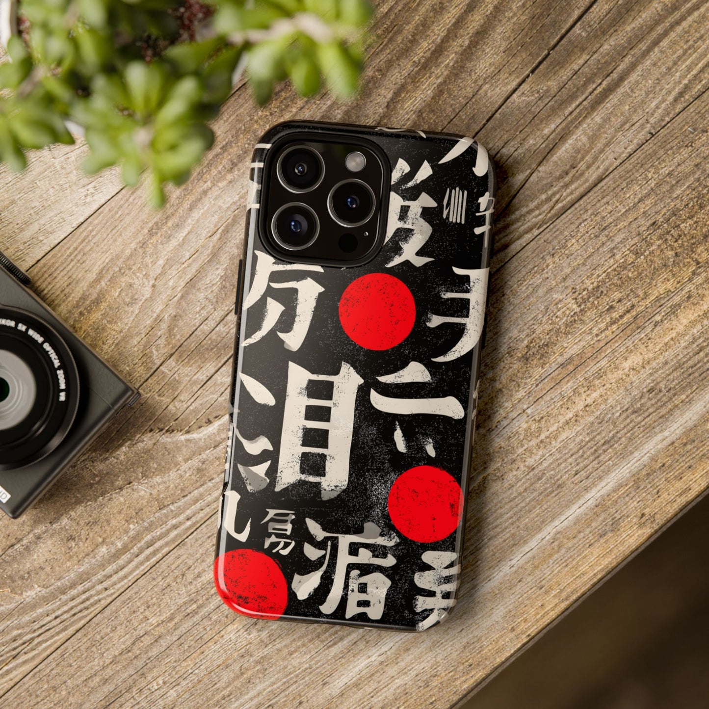 Kanji Clash – Tough Glossy iPhone Case