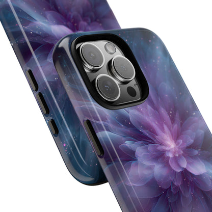 Celestial Bloom – Tough Glossy iPhone Case
