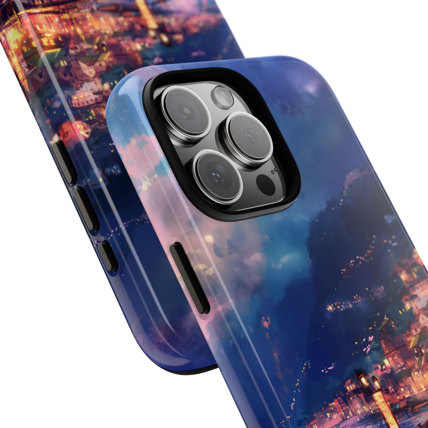 Twilight Harbor – Tough Glossy iPhone Case