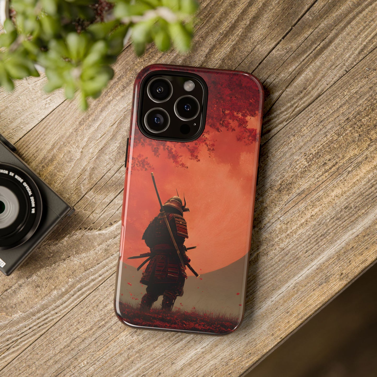 Blood Moon Warrior – Tough iPhone Case