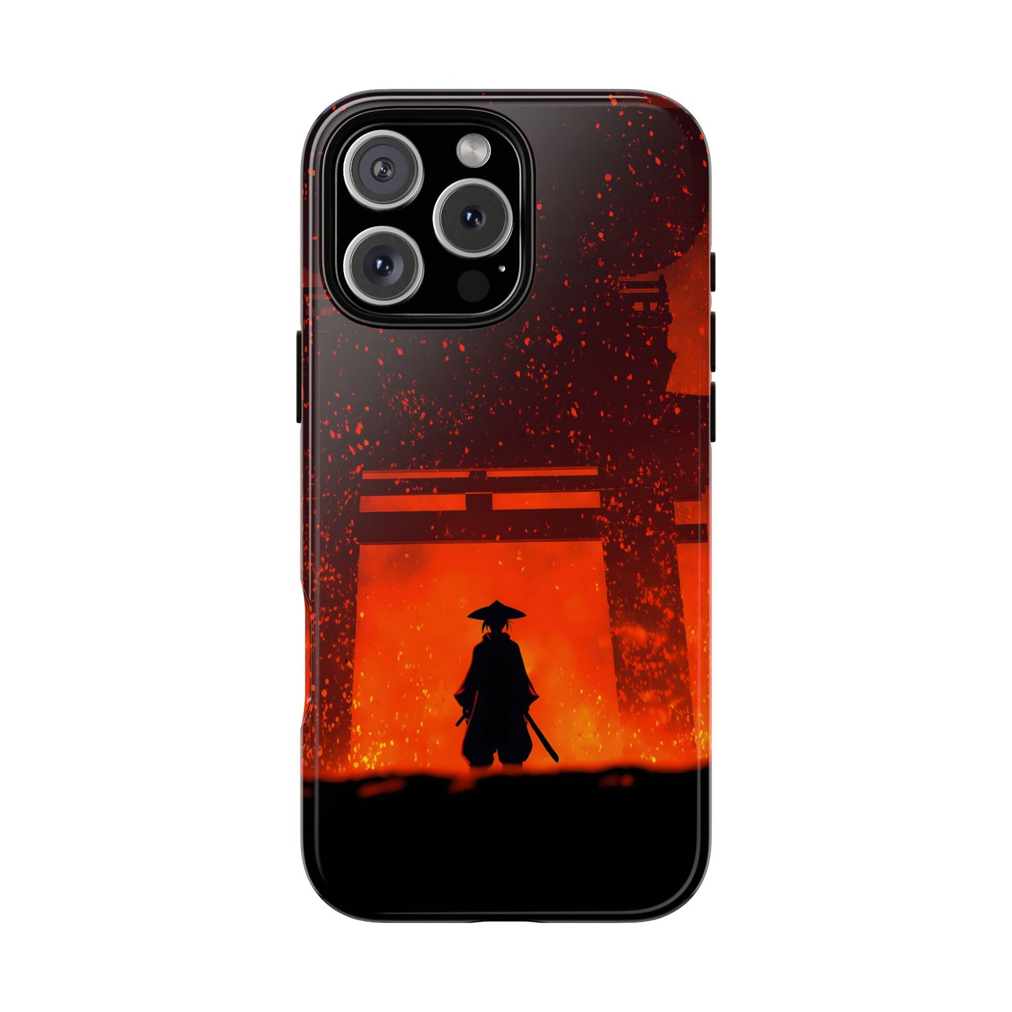 Inferno Gate – Tough Glossy iPhone Case