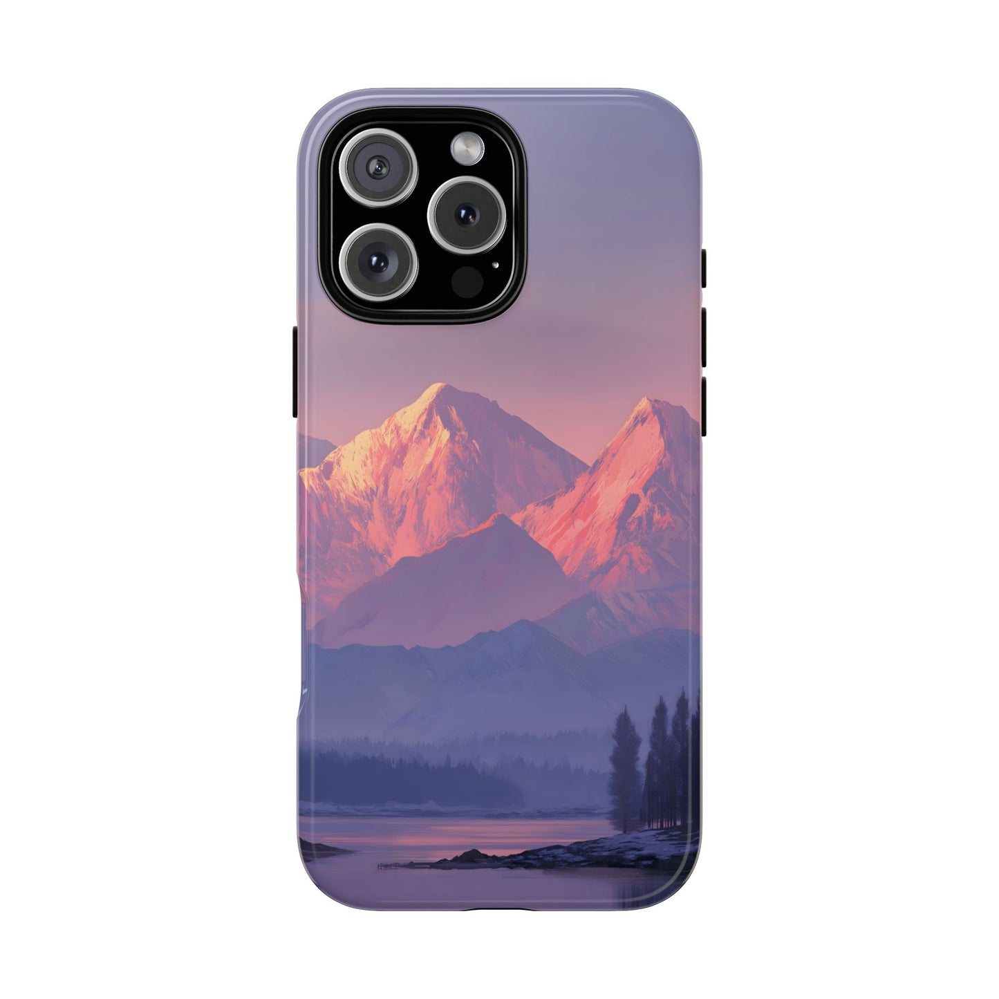 Crimson Peaks – Tough Glossy iPhone Case