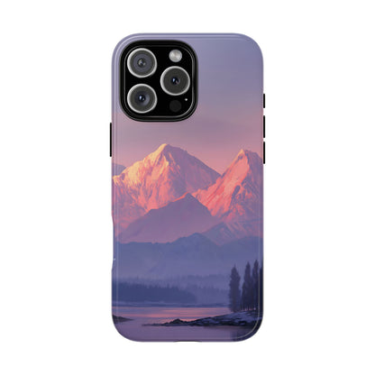 Crimson Peaks – Tough Glossy iPhone Case