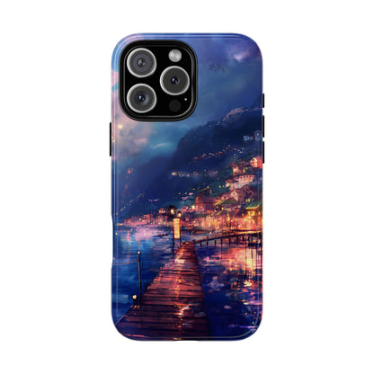 Twilight Harbor – Tough Glossy iPhone Case