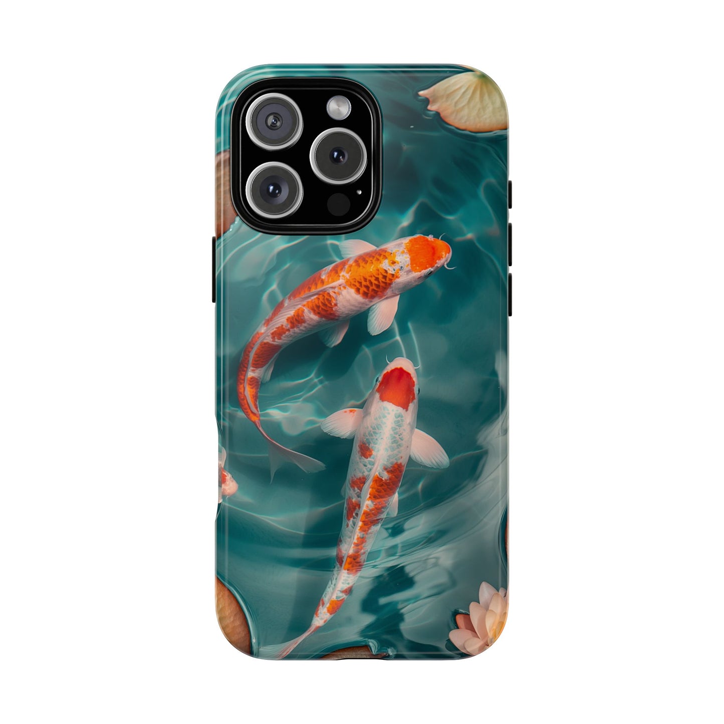 Tranquil Koi Pond – Tough Glossy iPhone Case