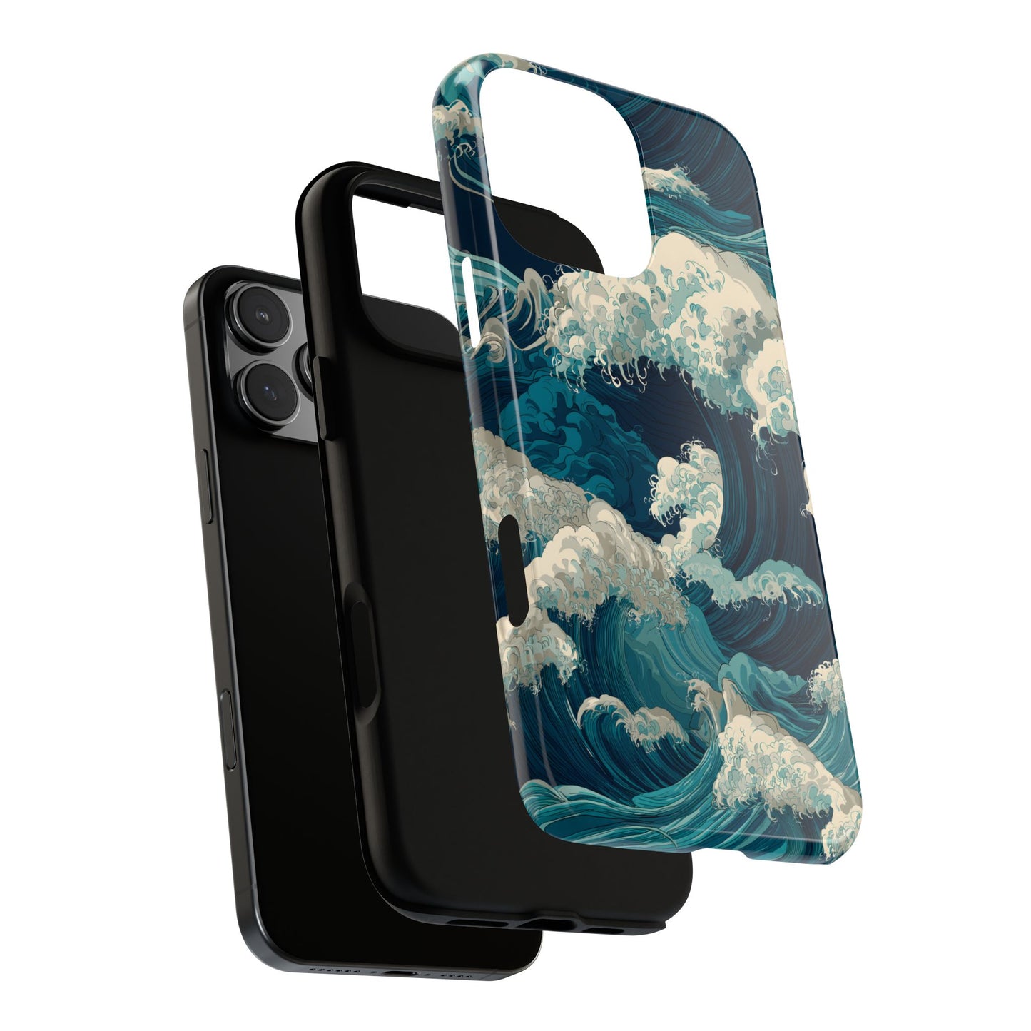 Eternal Waves – Tough Glossy iPhone Case