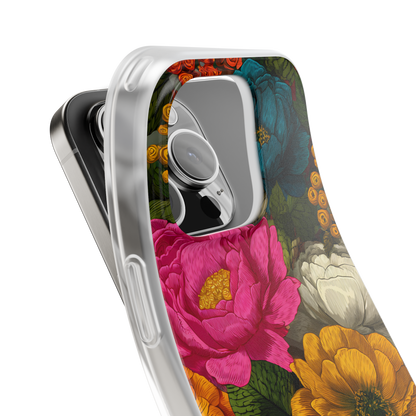 Midnight Bloom - Flexi iPhone Case