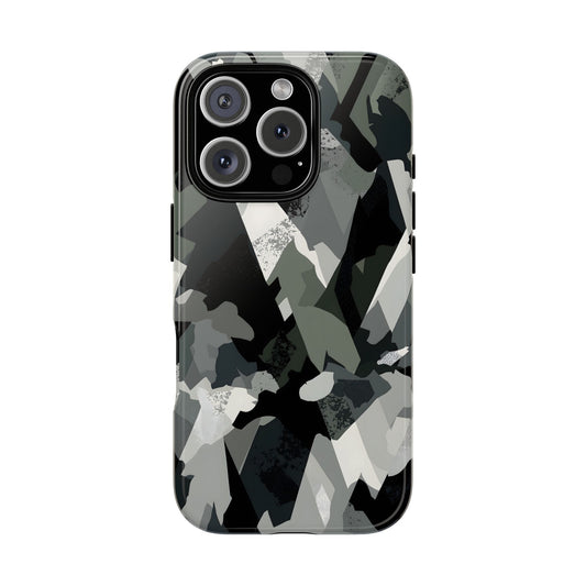 Urban Camo – Tough Glossy iPhone Case