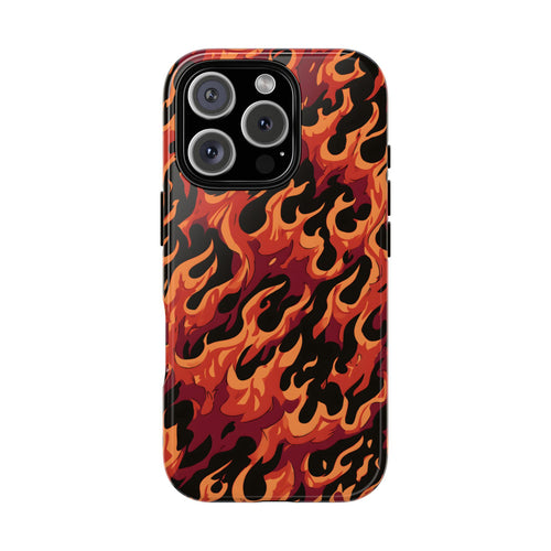 Inferno Blaze – Tough Glossy iPhone Case