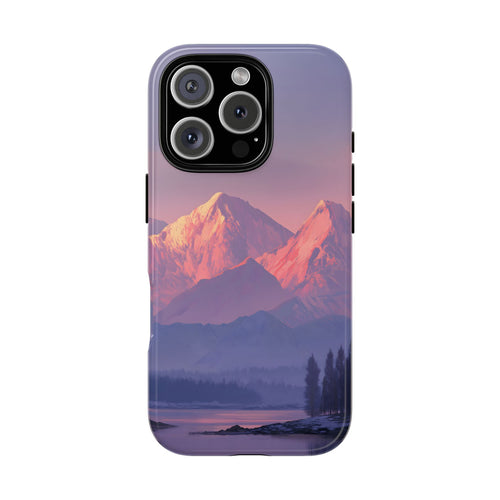 Crimson Peaks – Tough Glossy iPhone Case