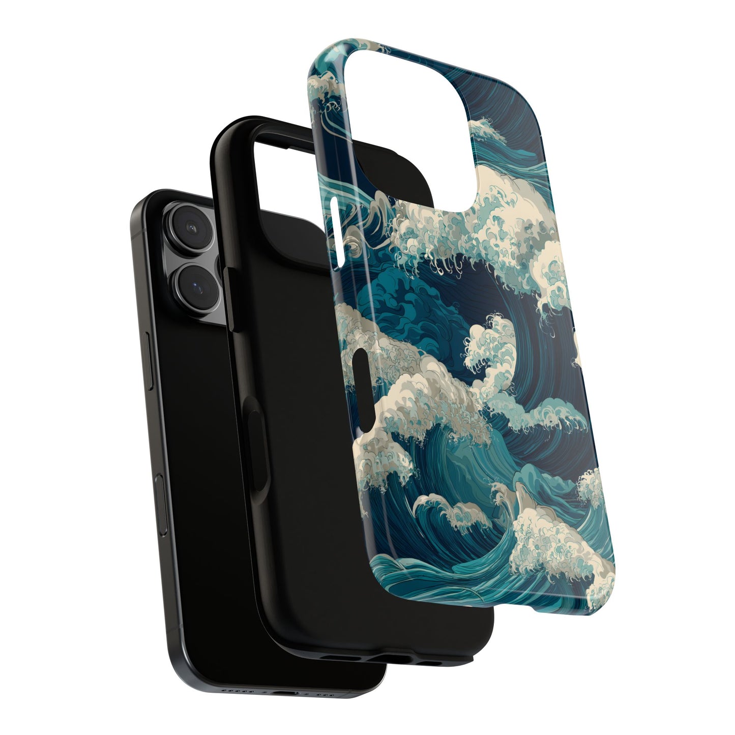 Eternal Waves – Tough Glossy iPhone Case
