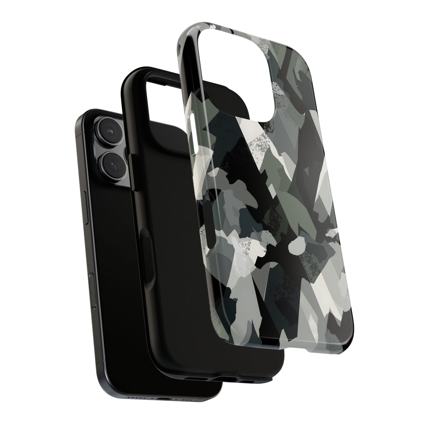 Urban Camo – Tough Glossy iPhone Case