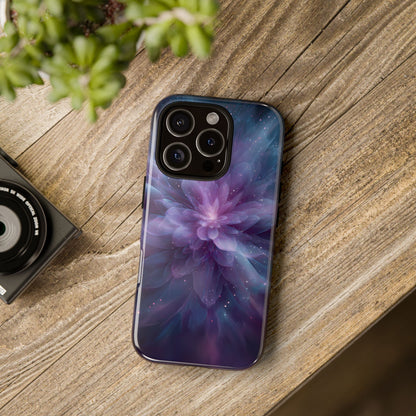 Celestial Bloom – Tough Glossy iPhone Case