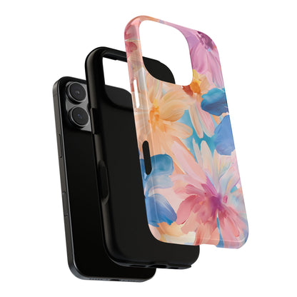 Radiant Bloom – Tough Glossy iPhone Case