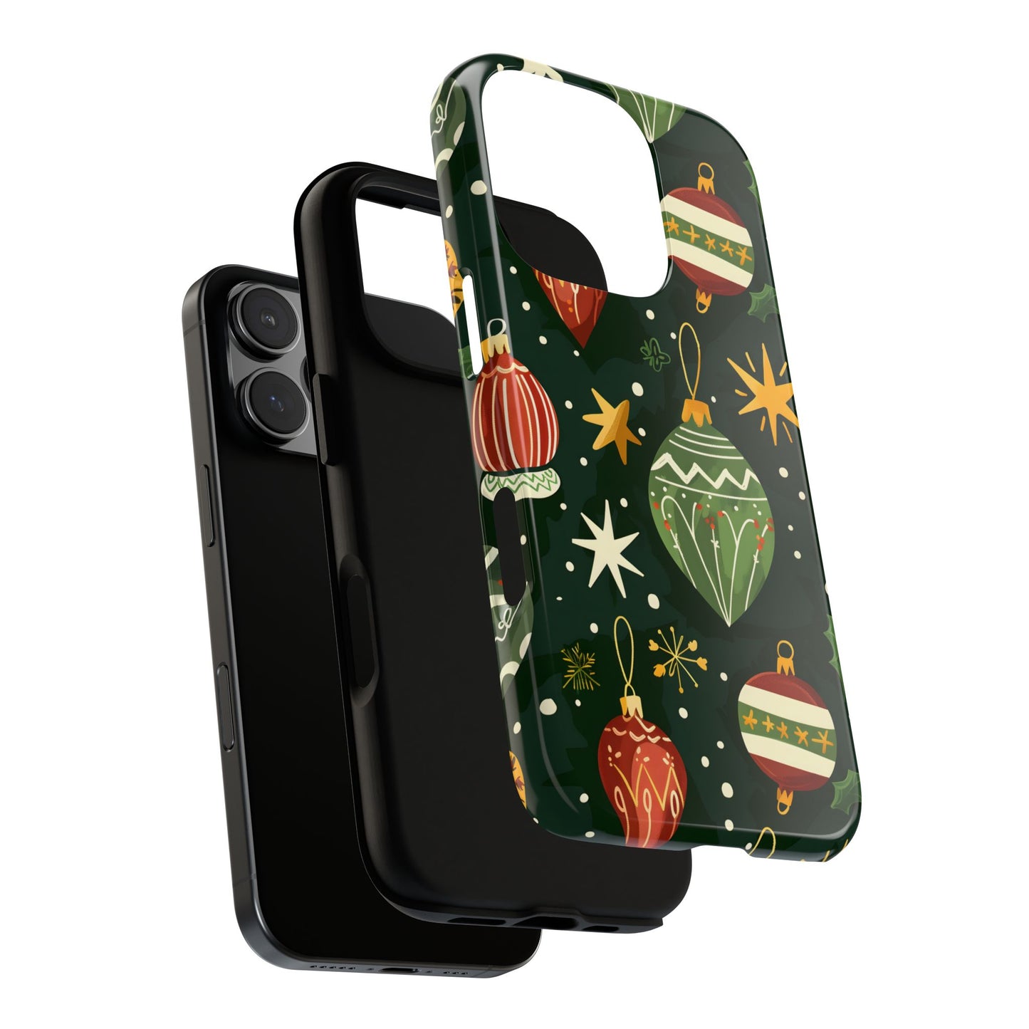 Evergreen Ornament Magic – Tough Glossy iPhone Case