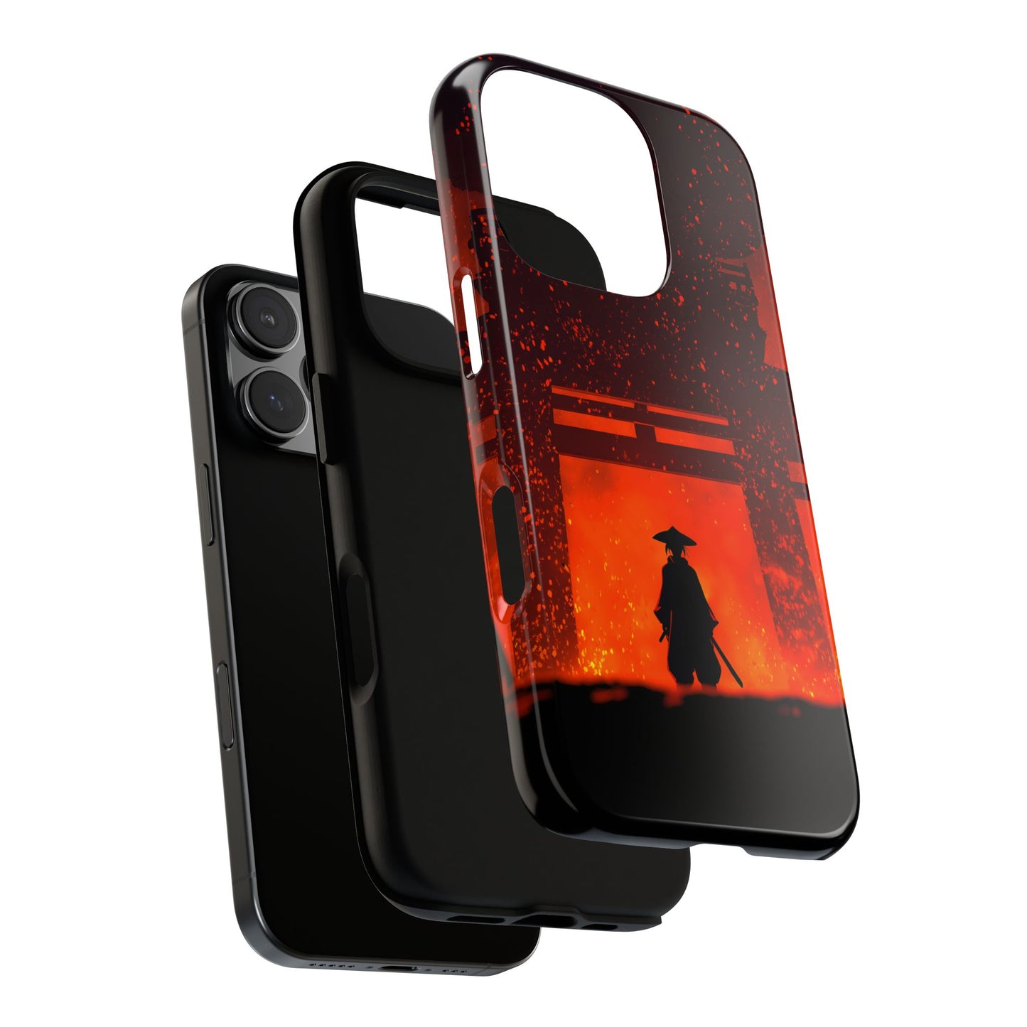 Inferno Gate – Tough Glossy iPhone Case