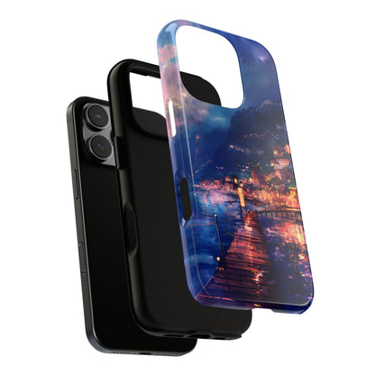 Twilight Harbor – Tough Glossy iPhone Case