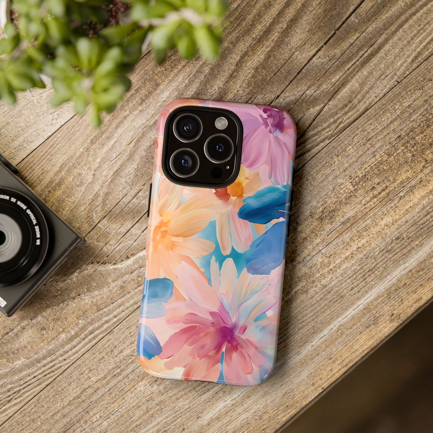Radiant Bloom – Tough Glossy iPhone Case