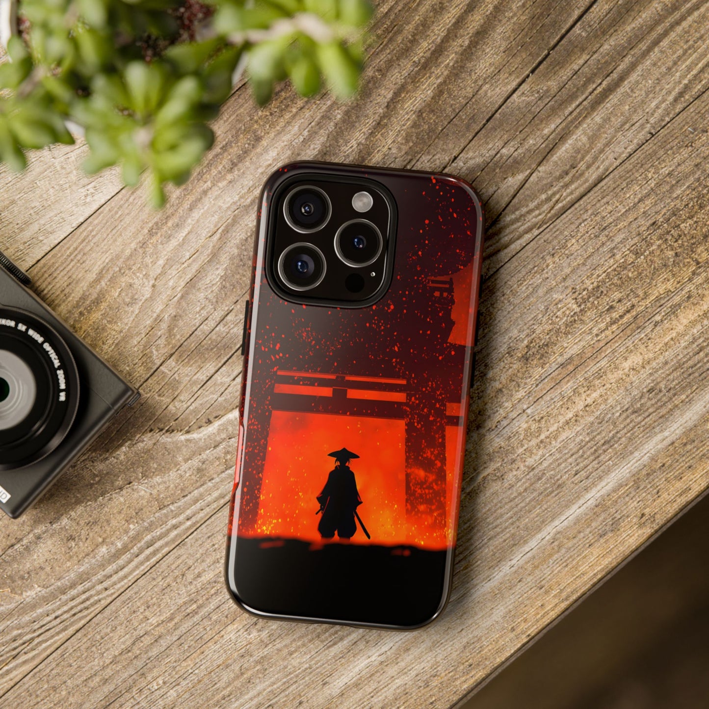 Inferno Gate – Tough Glossy iPhone Case