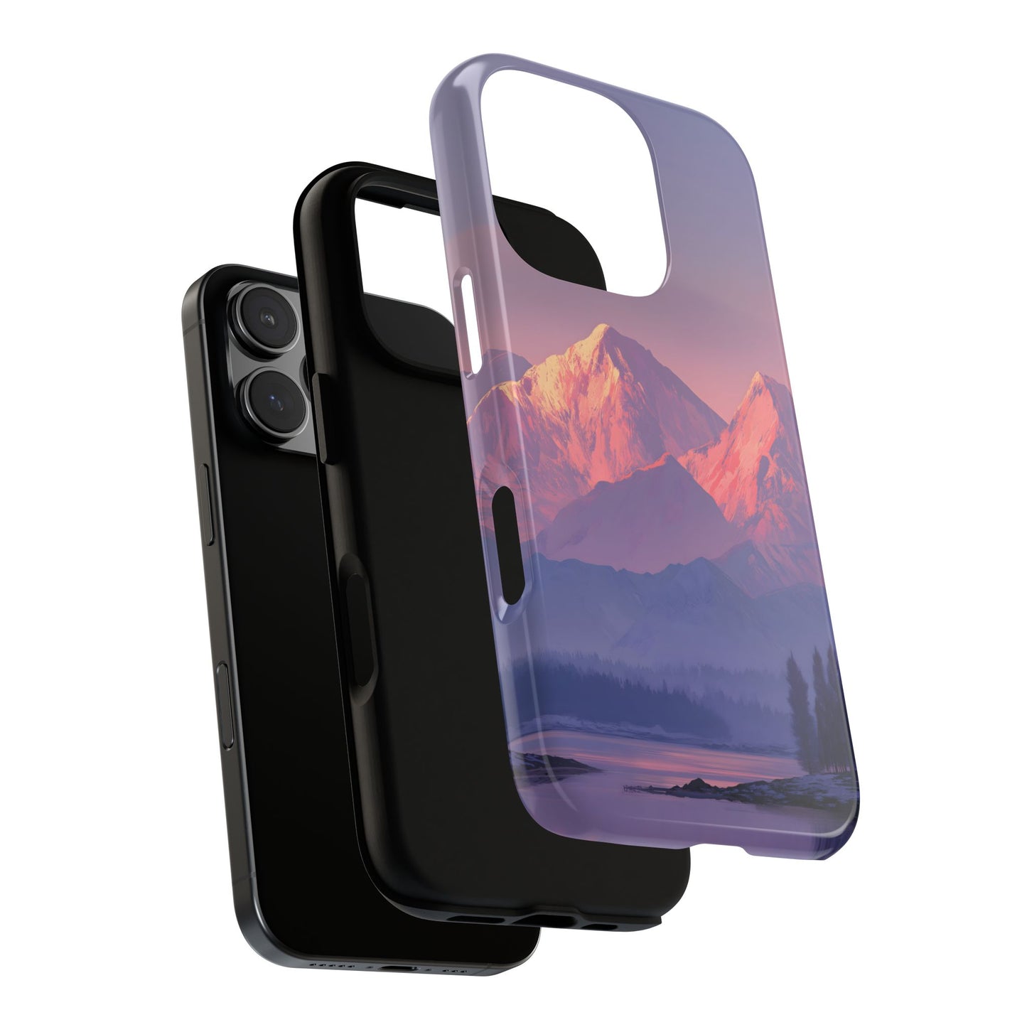 Crimson Peaks – Tough Glossy iPhone Case