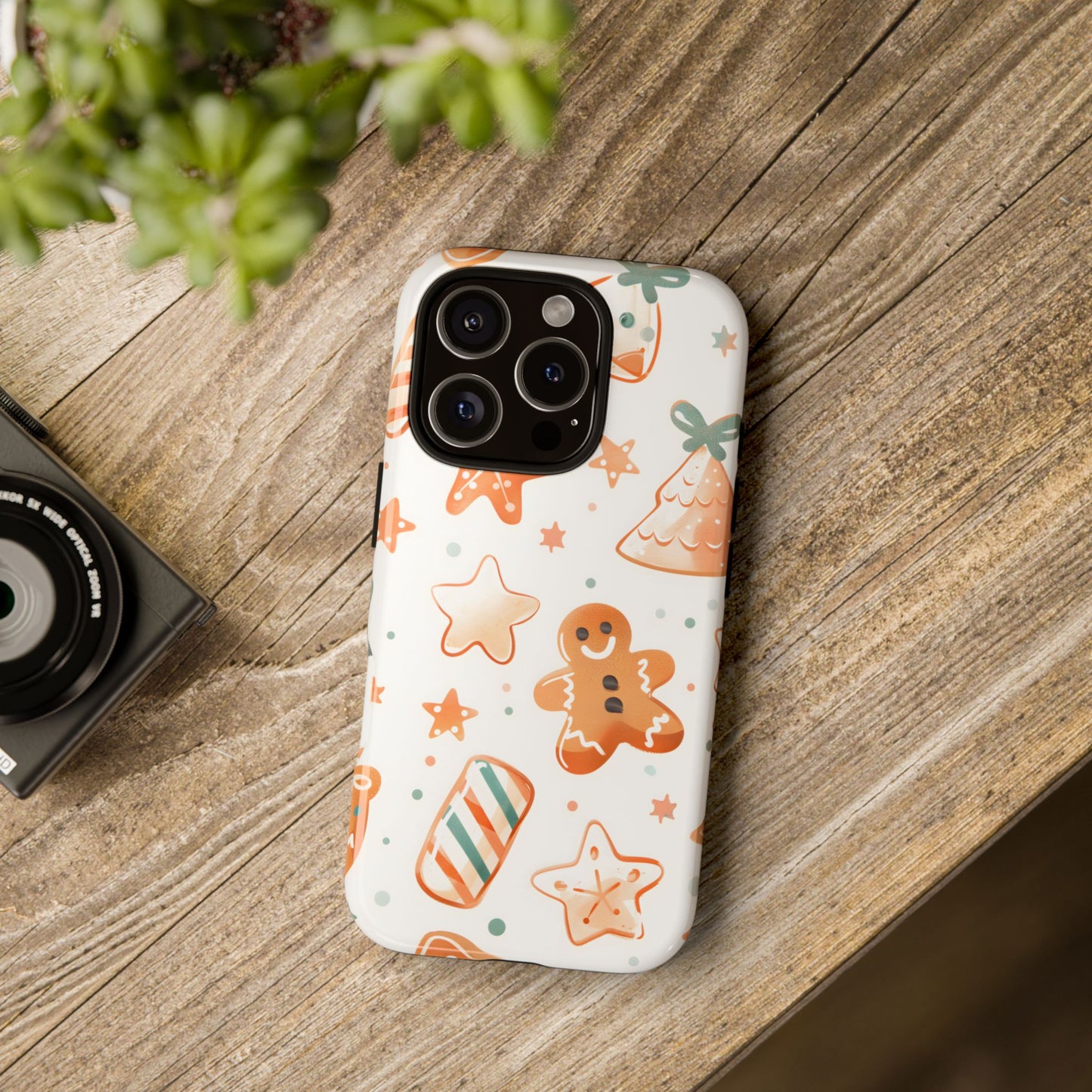 Ginger Joy – Tough Glossy iPhone Case