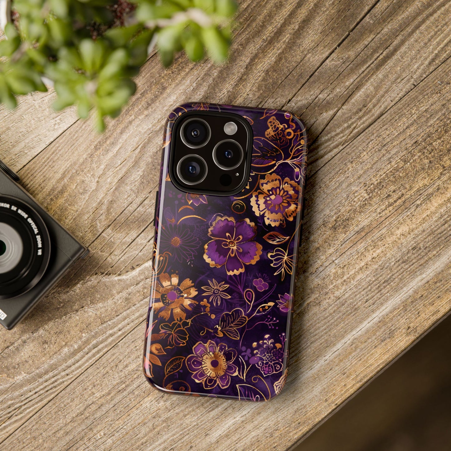 Royal Garden – Tough Glossy iPhone Case