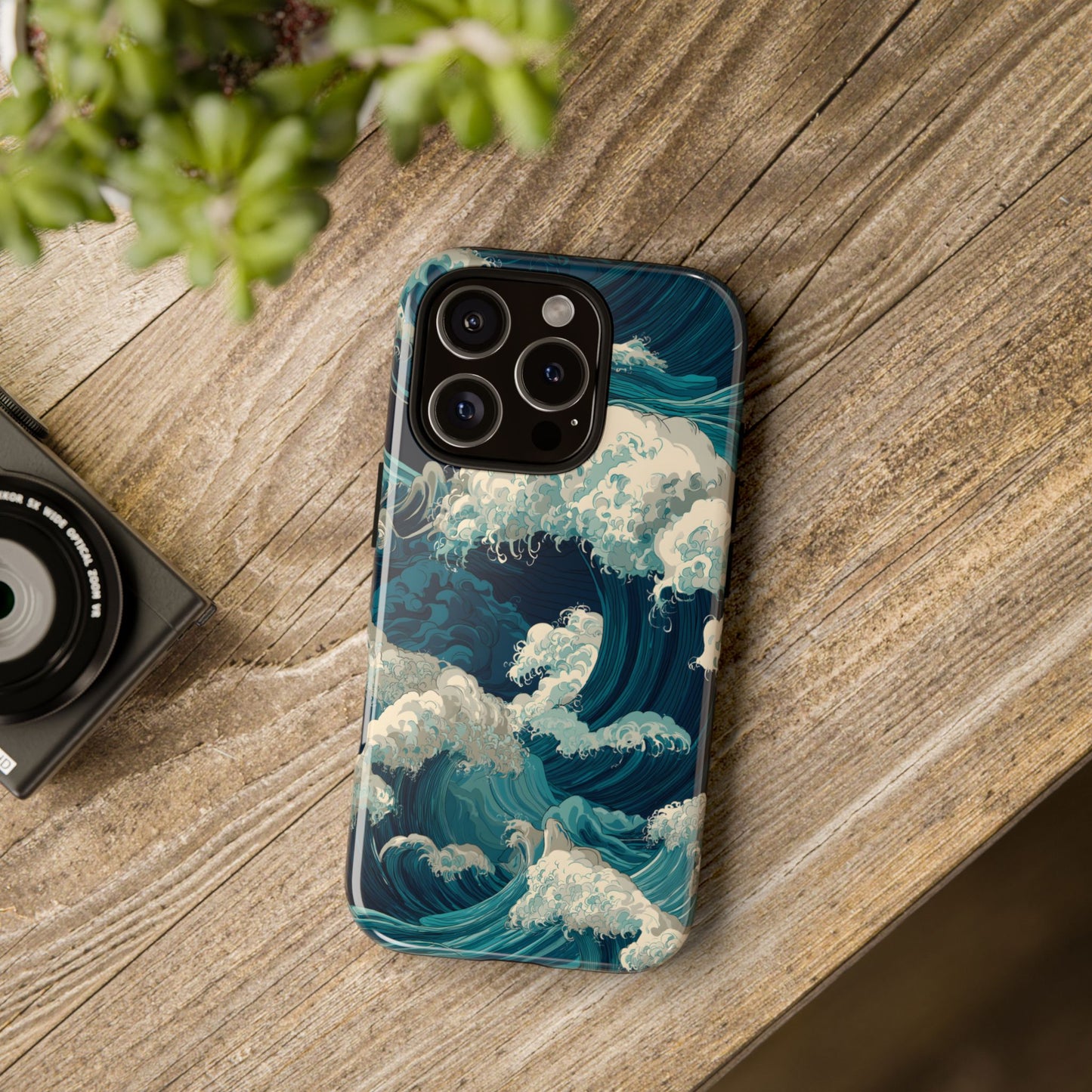 Eternal Waves – Tough Glossy iPhone Case
