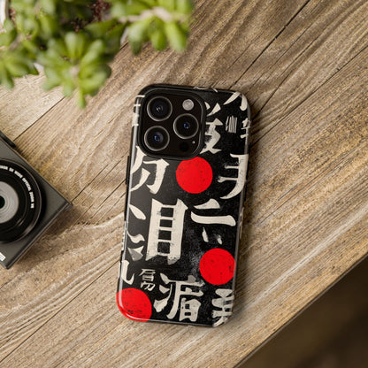 Kanji Clash – Tough Glossy iPhone Case