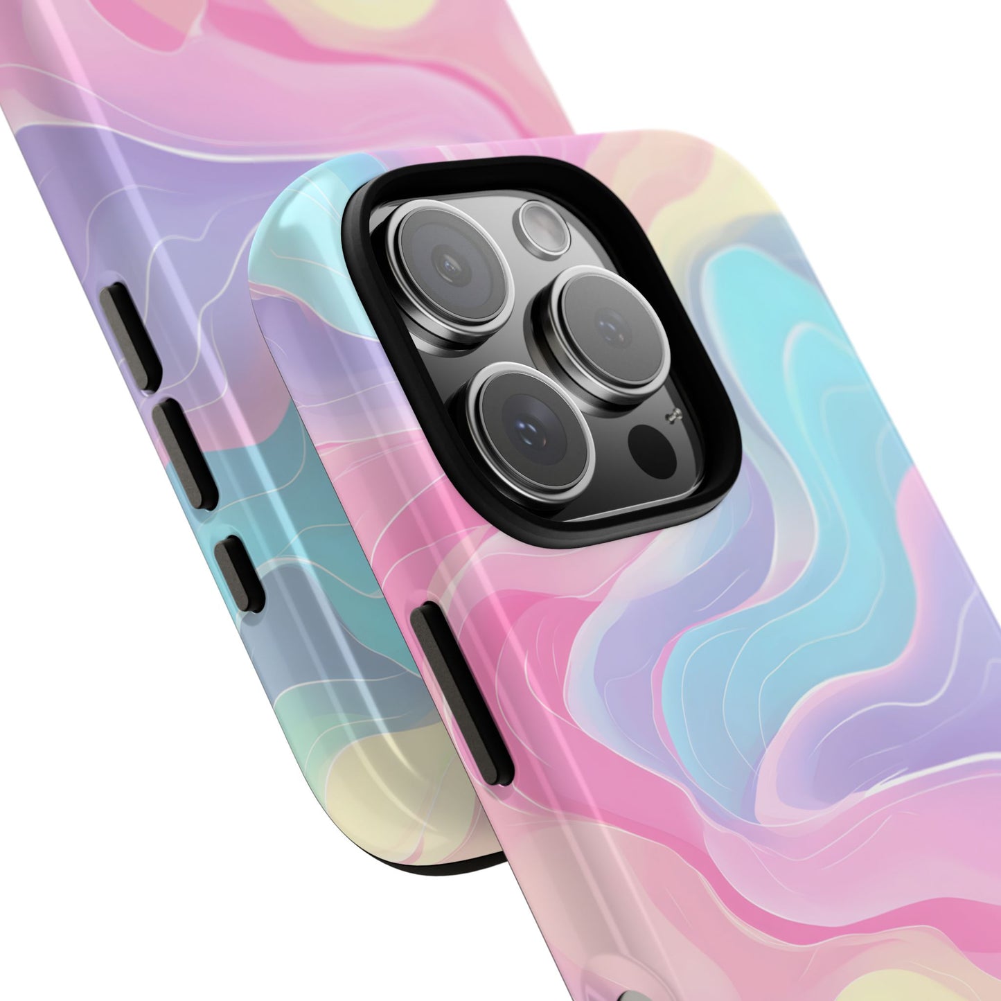 Pastel Mirage – Tough Glossy iPhone Case