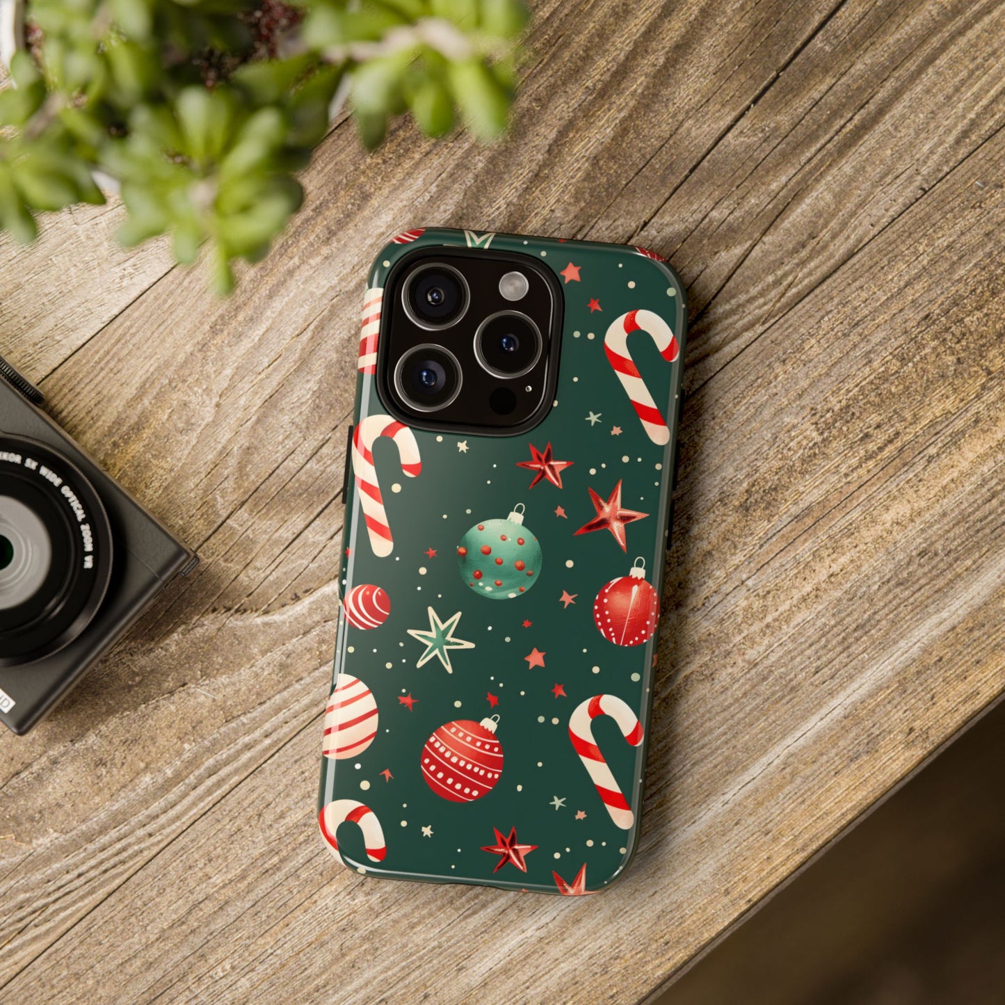Holiday Cheer – Tough Glossy iPhone Case