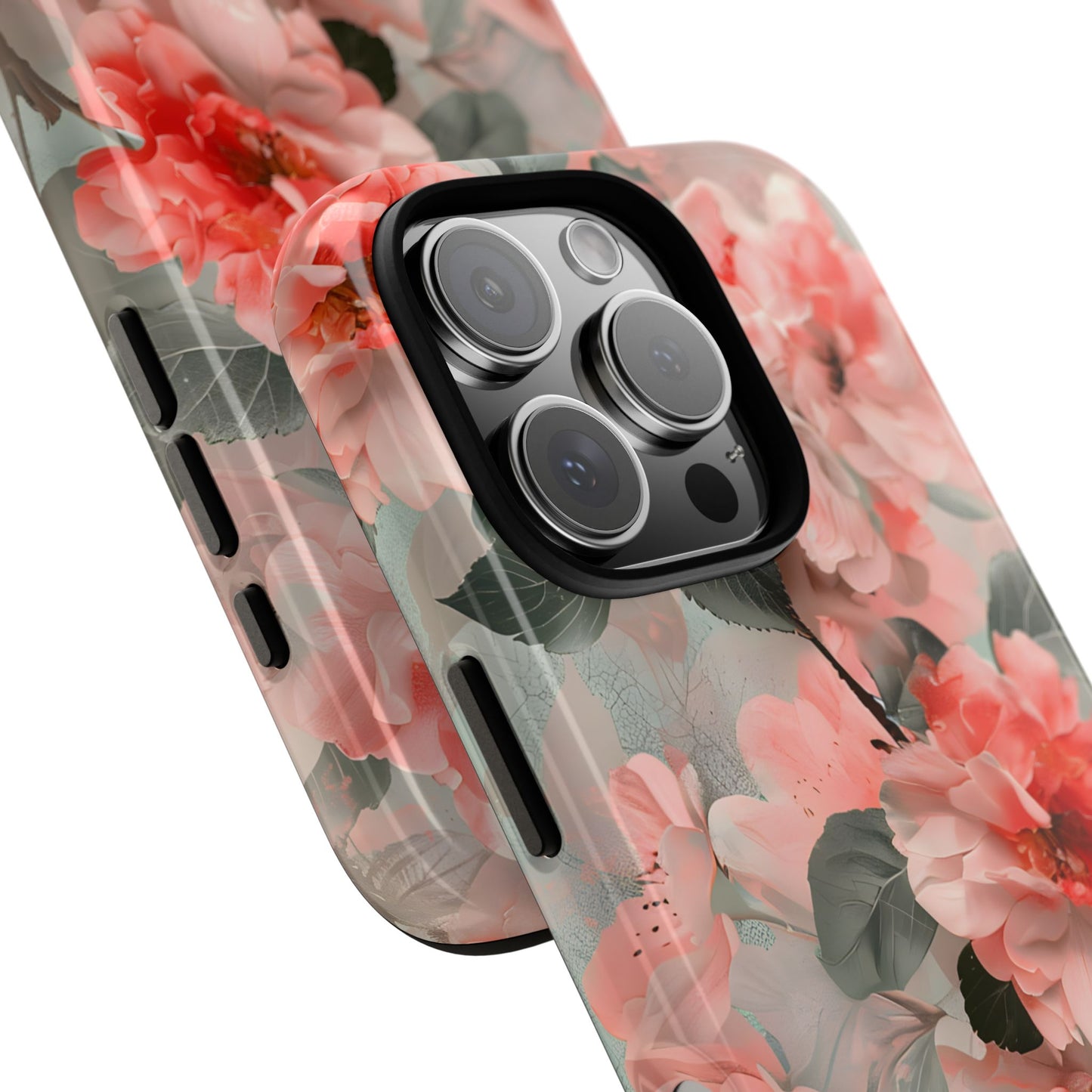 Sakura Drift – Tough Glossy iPhone Case