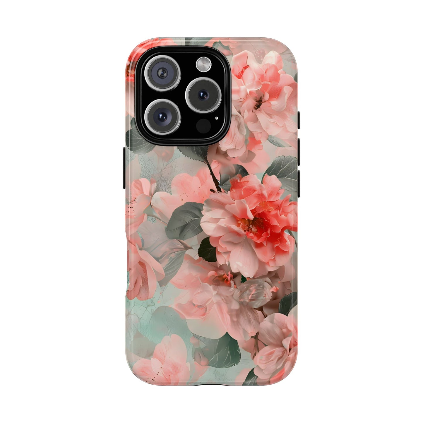 Sakura Drift – Tough Glossy iPhone Case