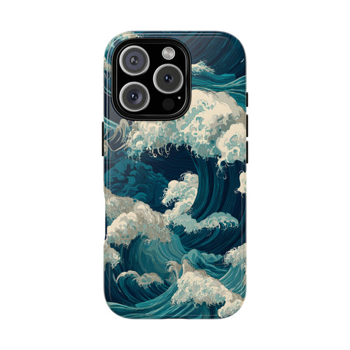 Eternal Waves – Tough Glossy iPhone Case