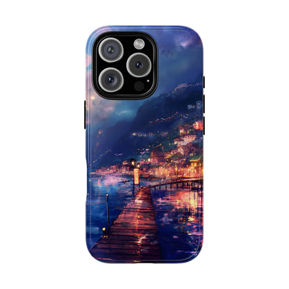 Twilight Harbor – Tough Glossy iPhone Case