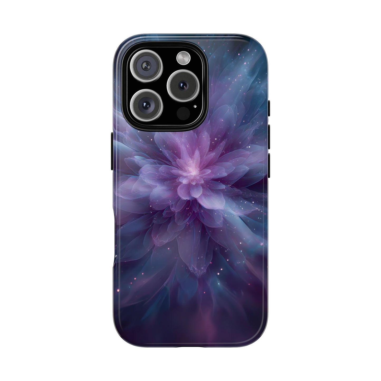 Celestial Bloom – Tough Glossy iPhone Case