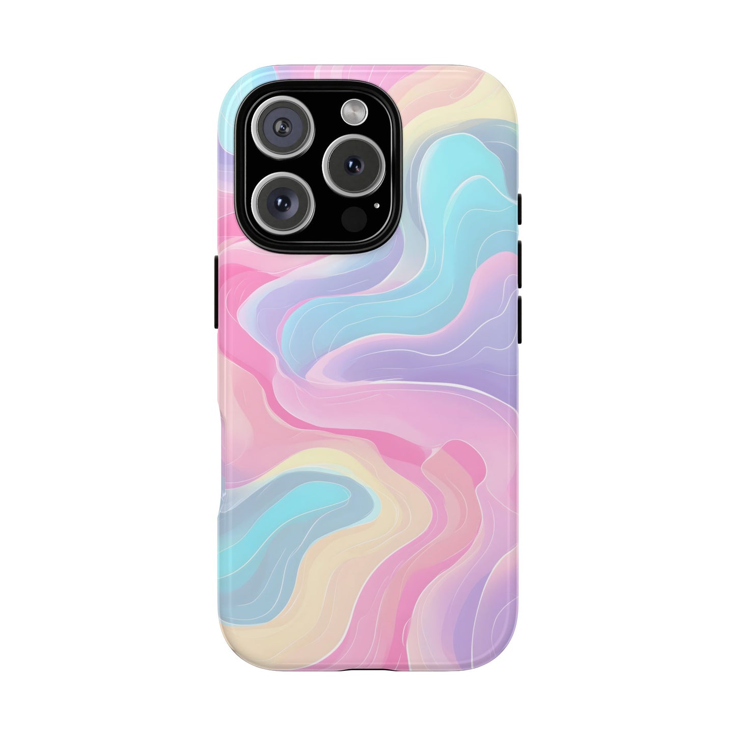 Pastel Mirage – Tough Glossy iPhone Case