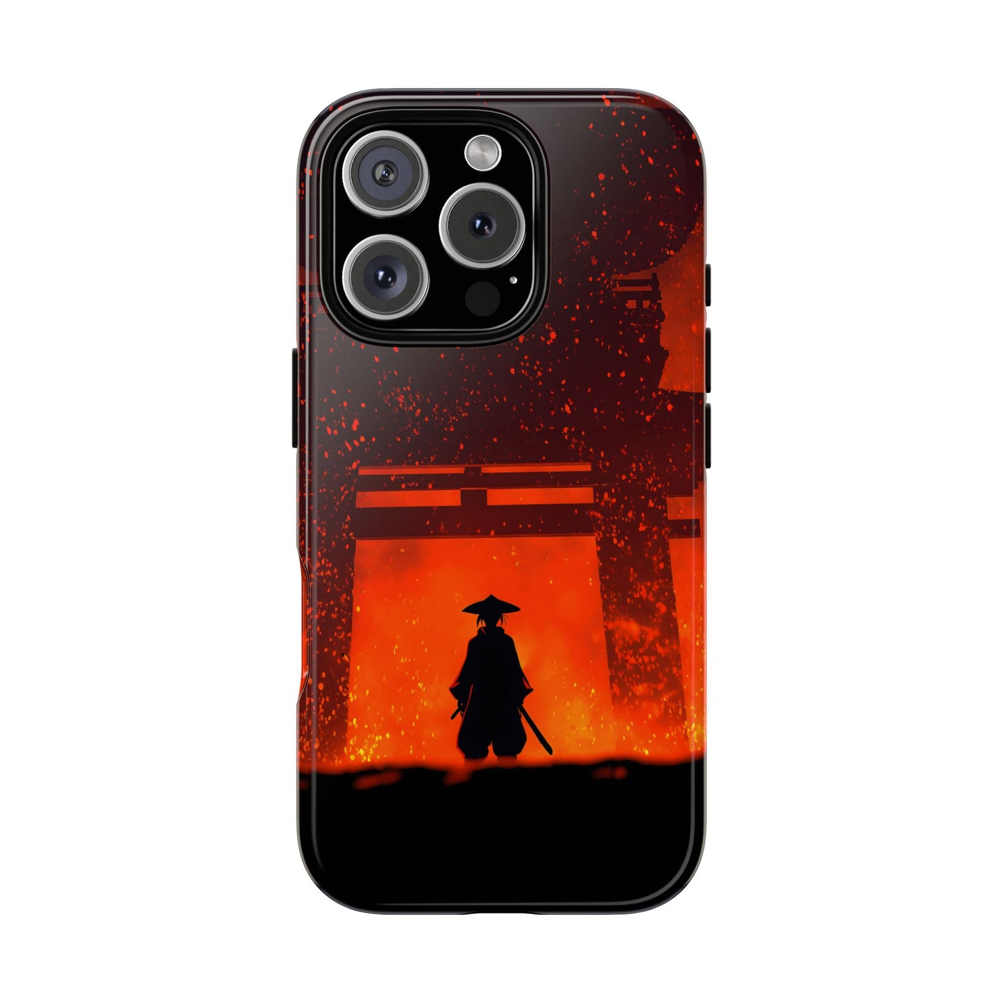 Inferno Gate – Tough Glossy iPhone Case